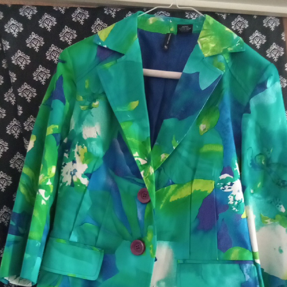 New Directions Multicolor Women's Blazer